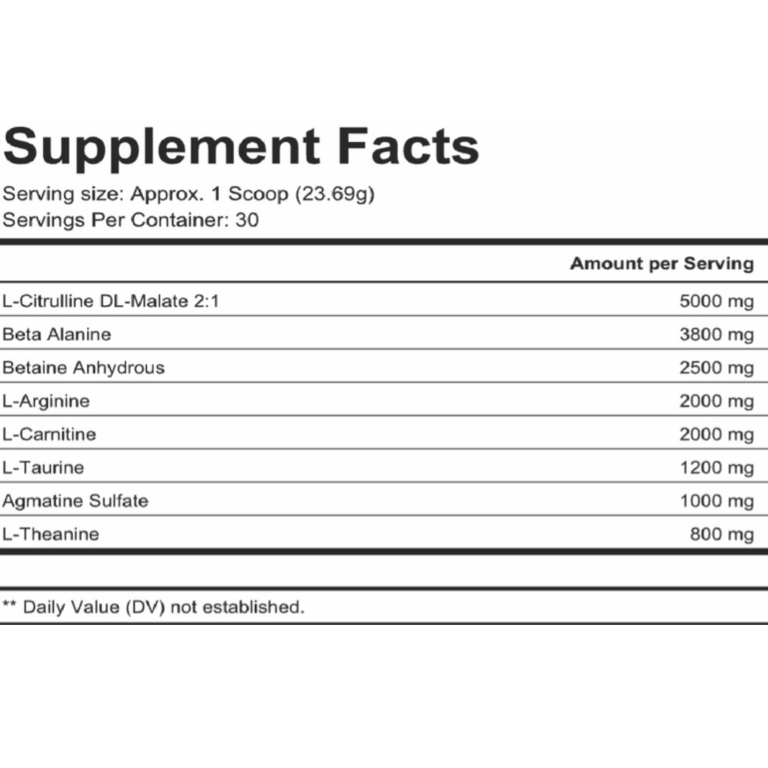 God Tier Pre-workout